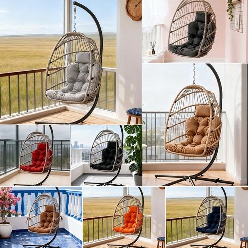 Garden swing chair cushion - garden,