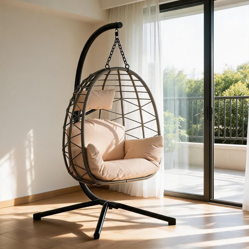 Rattan swing egg chair - swing,