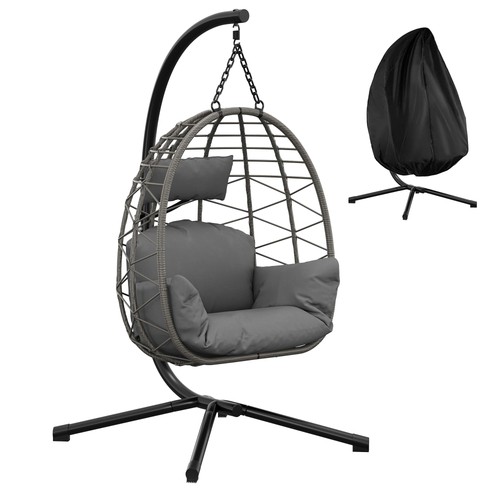 Rattan swing egg chair - swing,